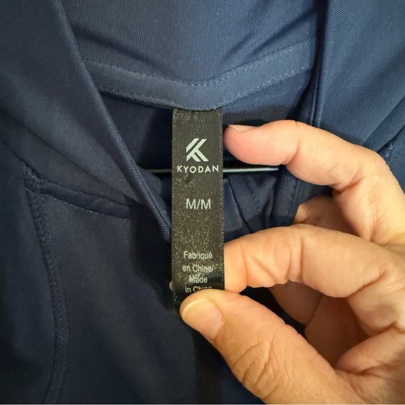 Kyodan Women’s Dark Blue Athletic Zip Up Jacket Size M - Picture 2 of 8